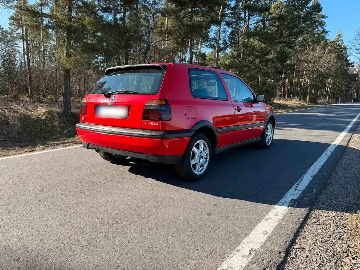 Gebraucht VW Golf GT 90 PS (66 kW) 1995 Rot Coupé
