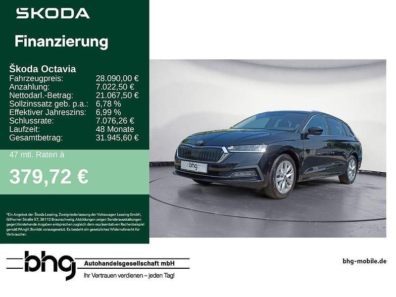 Schwarz Gebraucht 2024 Skoda Octavia Style Kombi | 28.090 € (Fairer Preis) - Bild 1/4