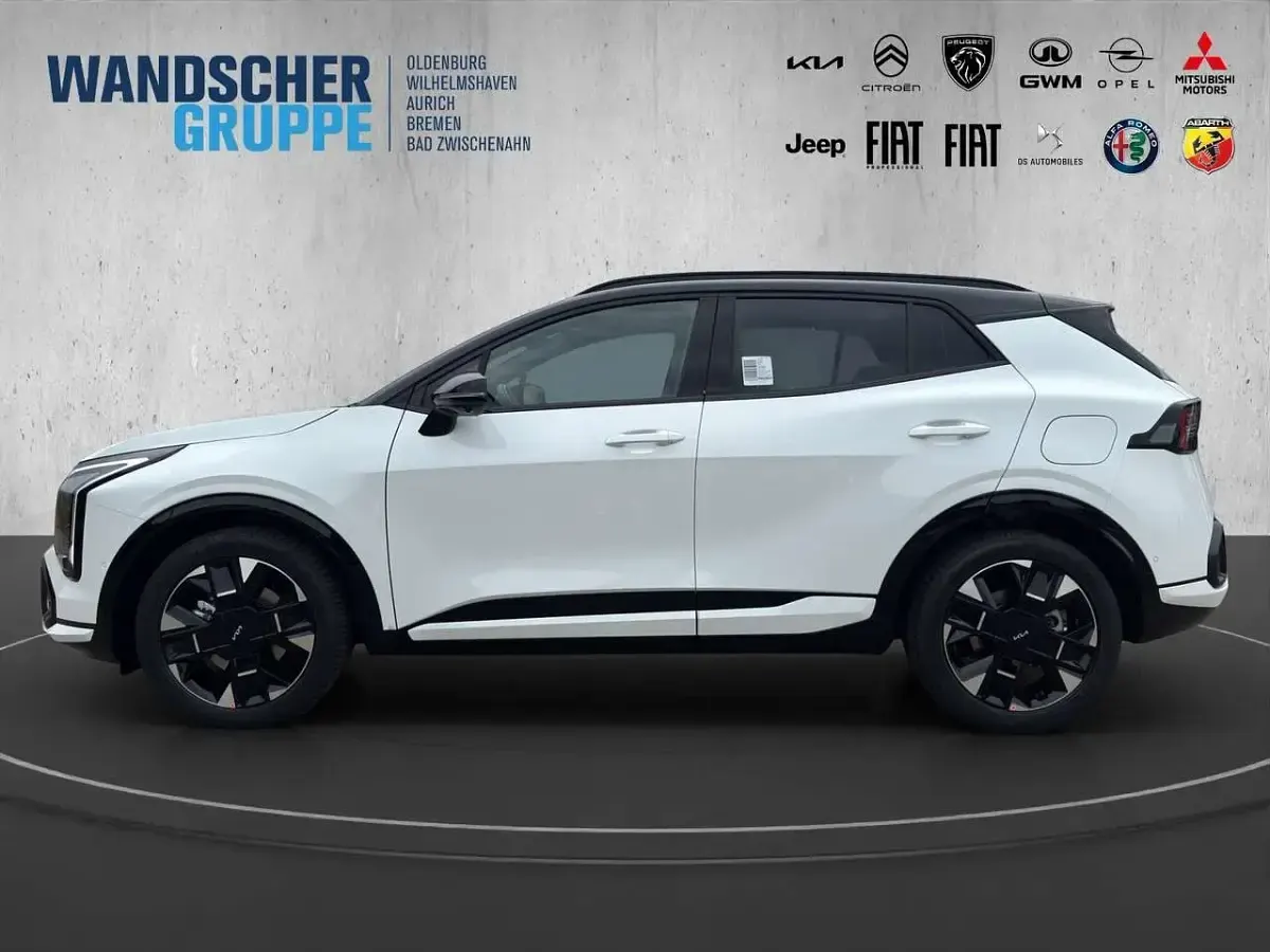 Neu Kia Sportage GT-Line 179 PS (131 kW) 2025 Weißschwarz SUV