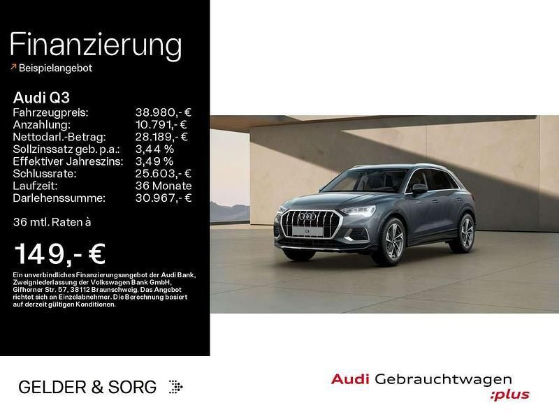 Nanograu metallic Gebraucht 2025 Audi Q3 Advanced SUV | 38.980 € (Guter Preis) - Bild 1/4