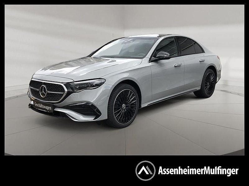 Manufaktur lack manufaktur alpingrau uni Gebraucht 2025 Mercedes E450 Limousine | 96.980 € - Bild 1/4
