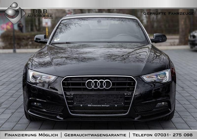 Gebraucht Audi A5 Cabriolet Comfort 230 PS (169 kW) 2016 Schwarz Cabrio