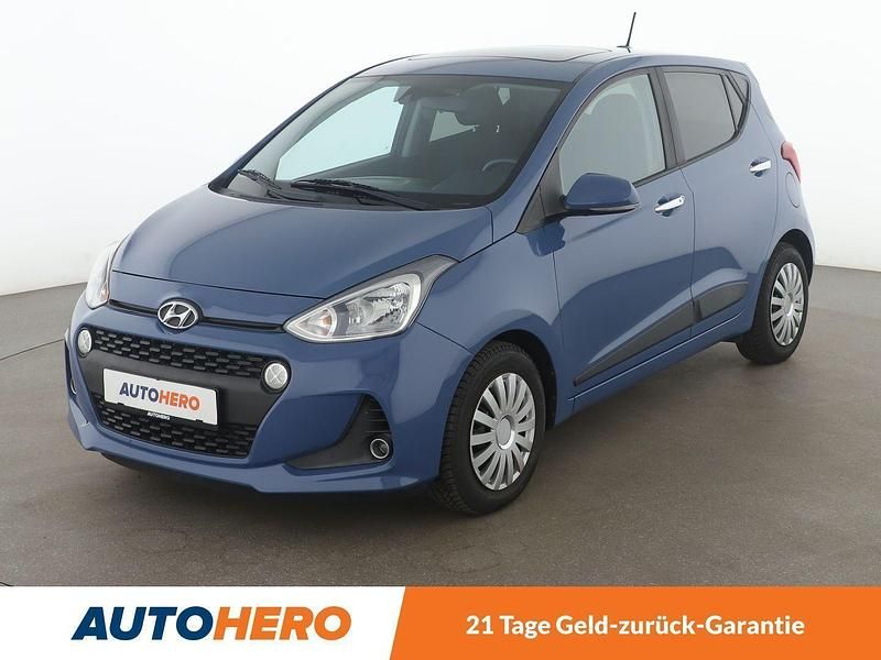 Blau Gebraucht 2018 Hyundai i10 Style Kleinwagen | 9.150 € (Etwas zu teuer) - Bild 1/3
