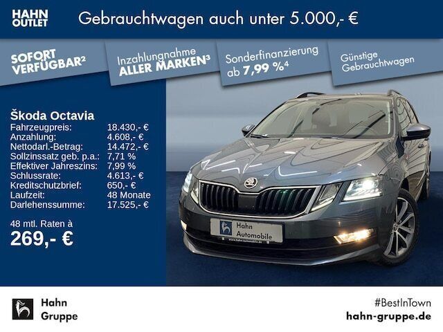 Grau Gebraucht 2020 Skoda Octavia Soleil Kombi | 18.430 € (Etwas zu teuer) - Bild 1/4