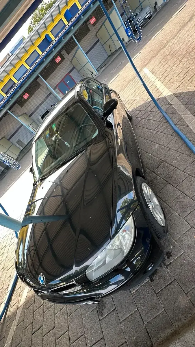 Gebraucht BMW 116 129 PS (94 kW) 2007 Schwarz Kleinwagen