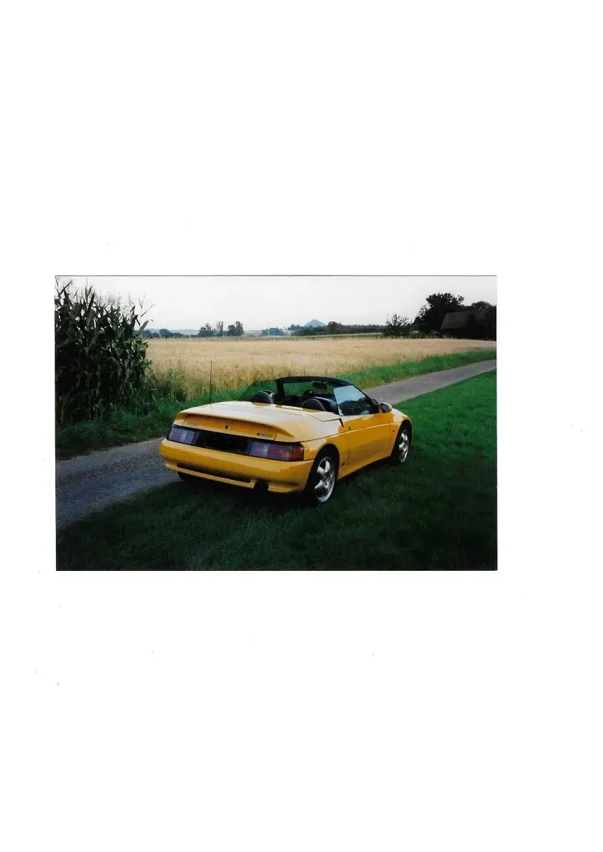 Używany Lotus Elan 160 KM (117 kW) 1991 Żółty Kabriolet