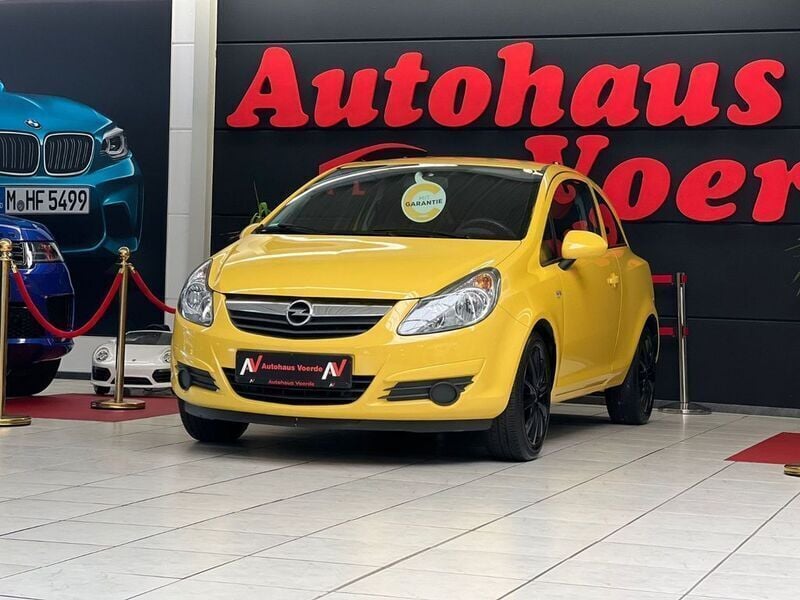 Gebraucht Opel Corsa Edition 69 PS (50 kW) 2010 Gelb Kleinwagen