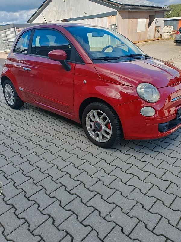 Rot Gebraucht 2008 Fiat 500 Sport Kleinwagen | 2.999 € (Guter Preis) - Bild 1/4