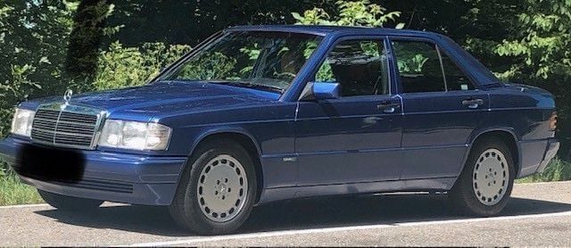 Blau Gebraucht 1992 Mercedes 190 Edition Limousine | 22.700 € - Bild 1/4