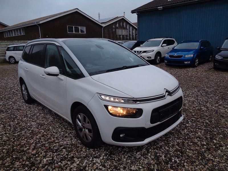 Gebraucht Citroën Grand C4 Picasso Feel 131 PS (96 kW) 2018 Weiß Van / Kleinbus