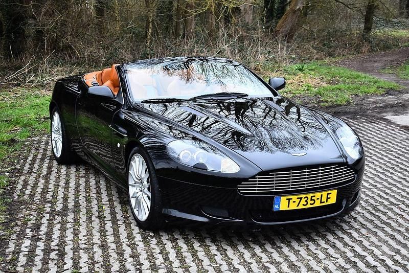 Gebraucht Aston Martin DB9 457 PS (336 kW) 2006 Schwarz Cabrio