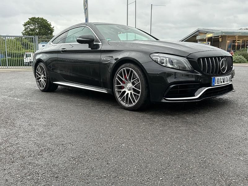 Schwarz Gebraucht 2021 Mercedes C63S AMG Coupé | 76.999 € (Fairer Preis) - Bild 1/4