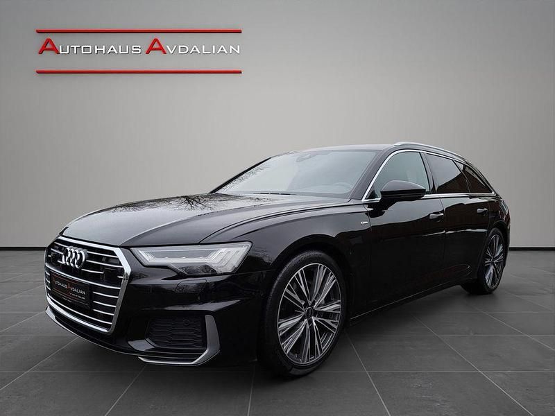Schwarz Gebraucht 2022 Audi A6 S-Line Kombi | 36.440 € (Fairer Preis) - Bild 1/4