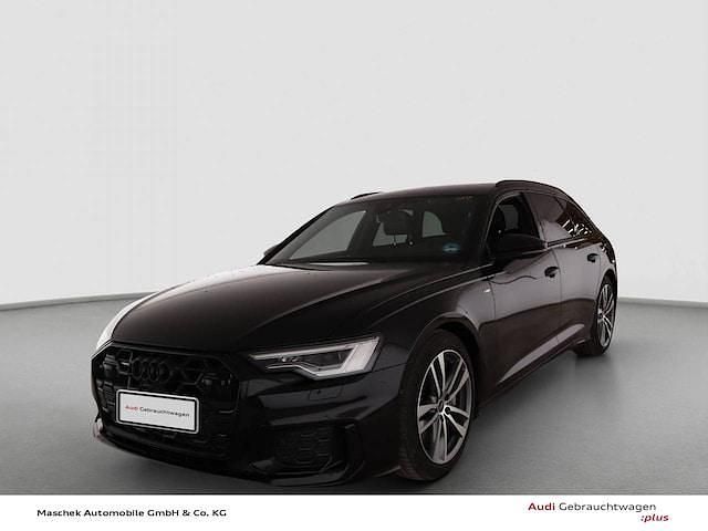 Mythosschwarz metallic Gebraucht 2025 Audi A6 S-Line Kombi | 50.900 € (Fairer Preis) - Bild 1/4