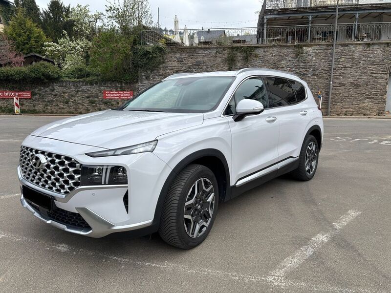Weiß Gebraucht 2021 Hyundai Santa Fe SUV | 33.200 € (Guter Preis) - Bild 1/4
