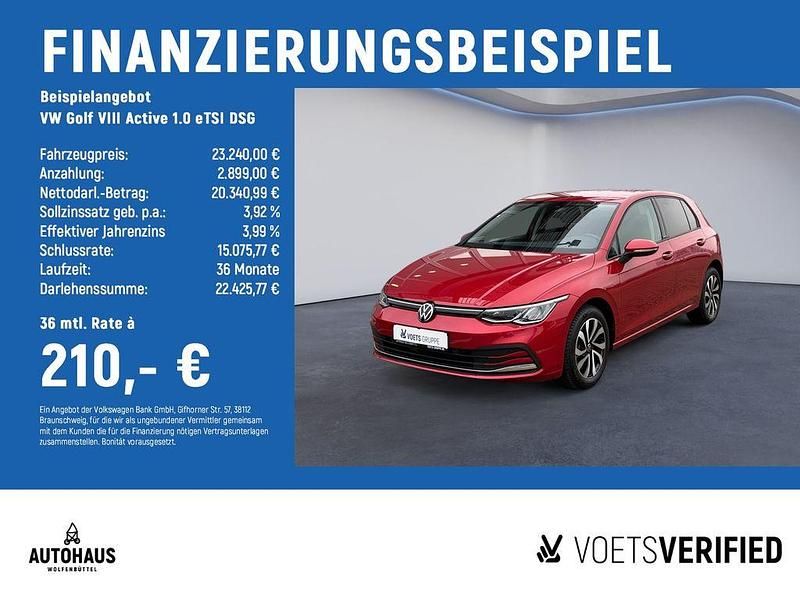 Gebraucht VW Golf VIII Active 110 PS (80 kW) 2023 Rot Limousine