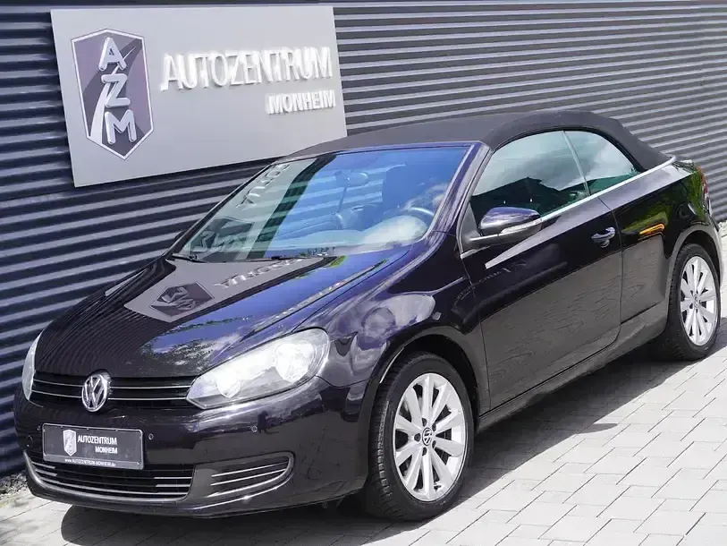 Gebraucht VW Golf Cabriolet Exclusive 160 PS (117 kW) 2013 Schwarz (deep black perleffekt metallic) Cabrio
