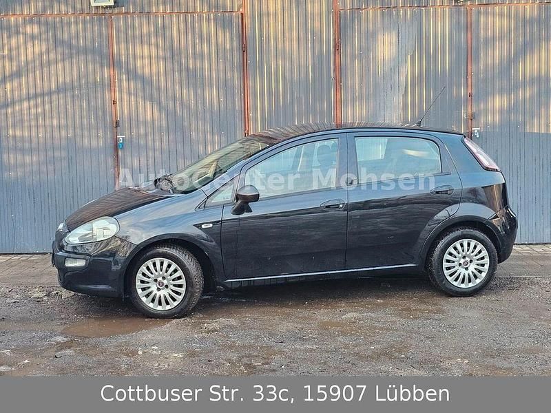 Schwarz Gebraucht 2010 Fiat Punto Evo Active Kleinwagen | 1.299 € - Bild 1/4