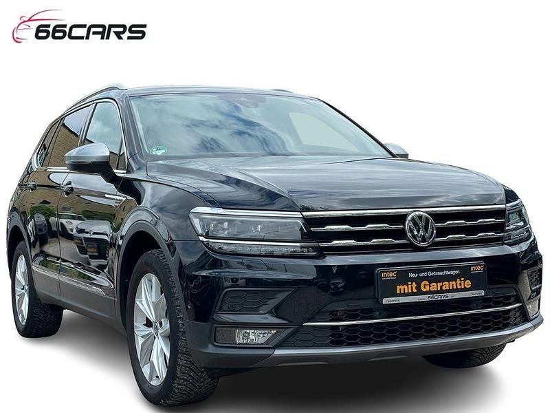 Gebraucht VW Tiguan Allspace Highline 150 PS (110 kW) 2021 Schwarz SUV