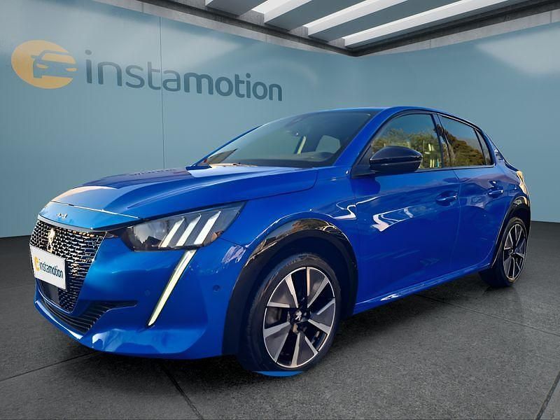 Blau Gebraucht 2021 Peugeot e-208 GTi Kleinwagen | 15.249 € (Fairer Preis) - Bild 1/4