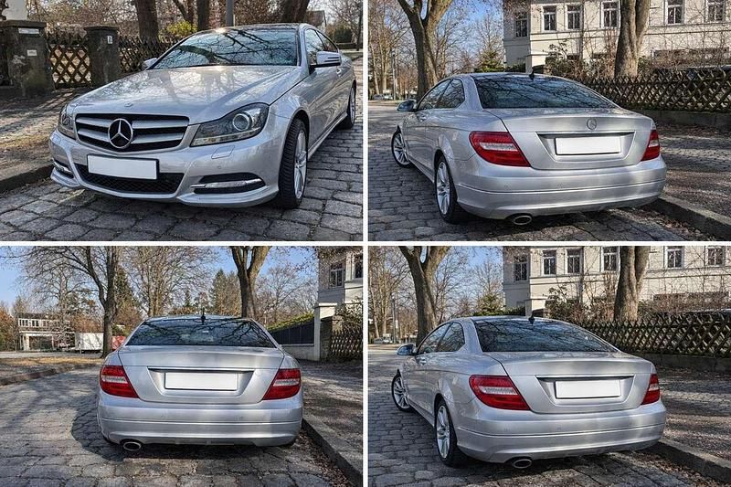 Gebraucht Mercedes C220 170 PS (125 kW) 2013 Silber Coupé