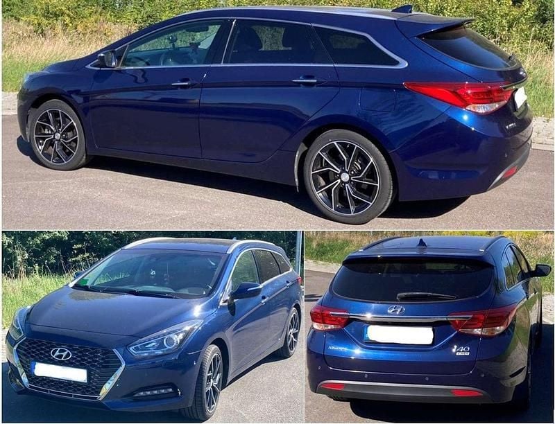 Blau Gebraucht 2019 Hyundai i40 Space Plus Kombi | 18.999 € (Fairer Preis) - Bild 1/1