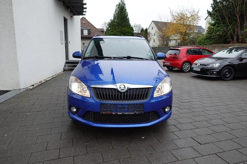 Gebraucht Skoda Fabia Ambition 86 PS (63 kW) 2014 Blau Kombi