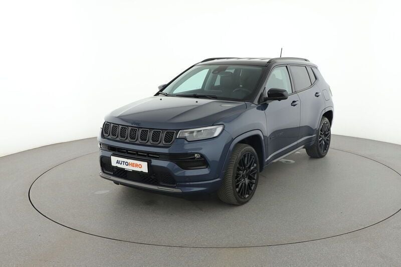 Blau Gebraucht 2022 Jeep Compass SUV | 24.330 € (Fairer Preis) - Bild 1/4