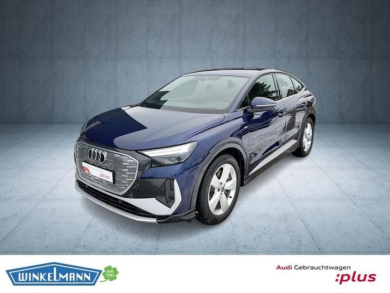 Blau Gebraucht 2022 Audi Q4 Sportback e-tron S-Line SUV | 37.450 € (Guter Preis) - Bild 1/4
