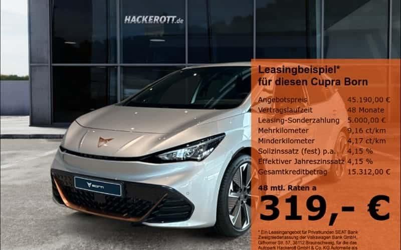 Silber Neu 2025 Cupra Born VZ Kleinwagen | 45.190 € (Superpreis) - Bild 1/4