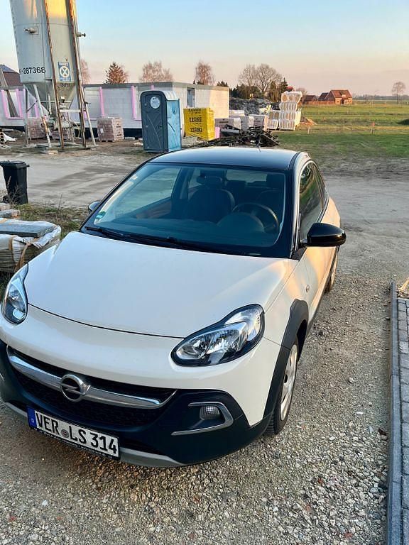 Gebraucht Opel Adam Rocks Rocks 101 PS (74 kW) 2019 Weiß Kleinwagen