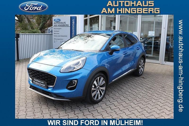 Gebraucht Ford Puma Titanium X 125 PS (91 kW) 2022 Blau SUV