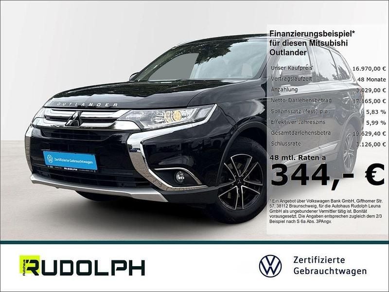 Schwarz Gebraucht 2017 Mitsubishi Outlander Edition SUV | 16.970 € (Fairer Preis) - Bild 1/4