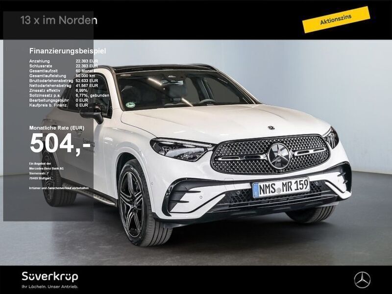 Weiß Gebraucht 2025 Mercedes GLC200 AMG SUV | 63.950 € (Teuer) - Bild 1/4
