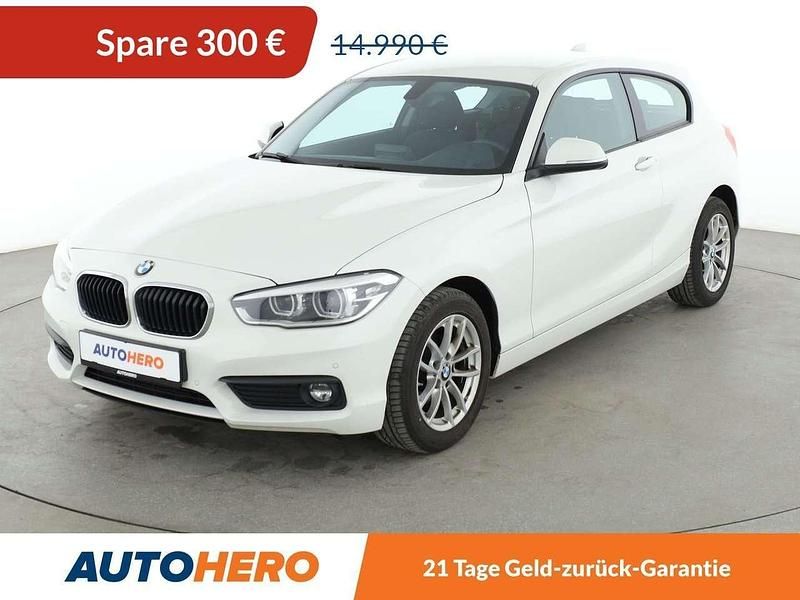 Alpinweiss iii Gebraucht 2019 BMW 116 Advantage Kleinwagen | 14.690 € (Fairer Preis) - Bild 1/3