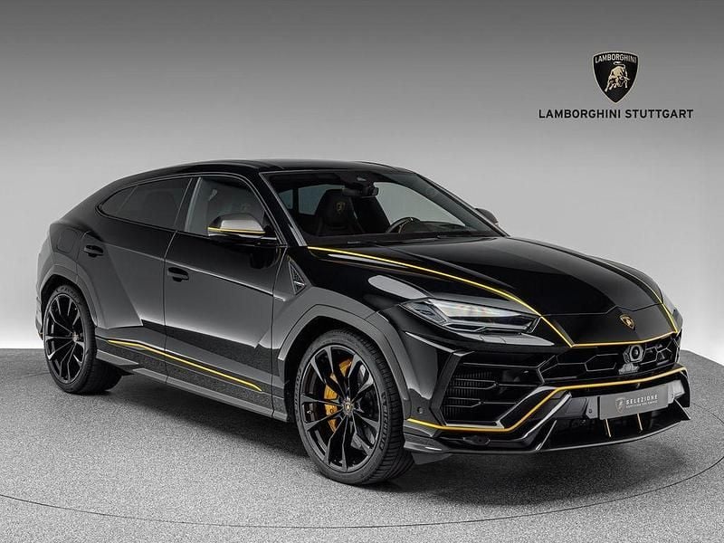 Schwarz Gebraucht 2019 Lamborghini Urus SUV | 209.900 € (Teuer) - Bild 1/4