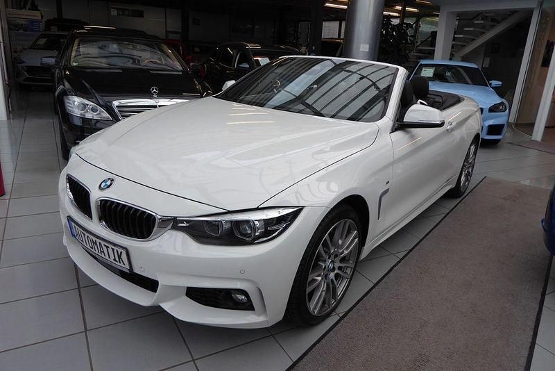 Alpinweiss iii Gebraucht 2019 BMW 430 Cabriolet M Sport Cabrio | 28.700 € (Guter Preis) - Bild 1/4