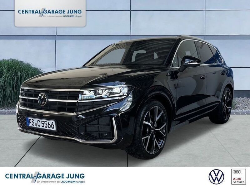Schwarz Gebraucht 2024 VW Touareg R-line SUV | 81.980 € - Bild 1/4