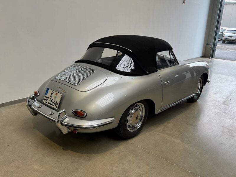 Occasion Porsche 356 95 ch (69 kW) 1964 Argent Cabriolet