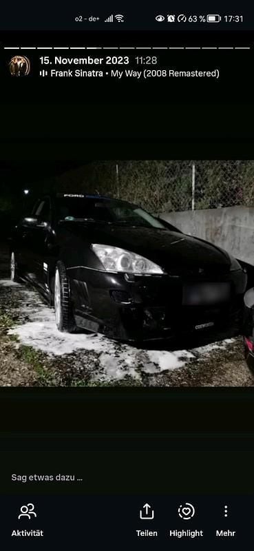 Gebraucht Ford Escort ST 182 PS (133 kW) 2004 Schwarz Coupé