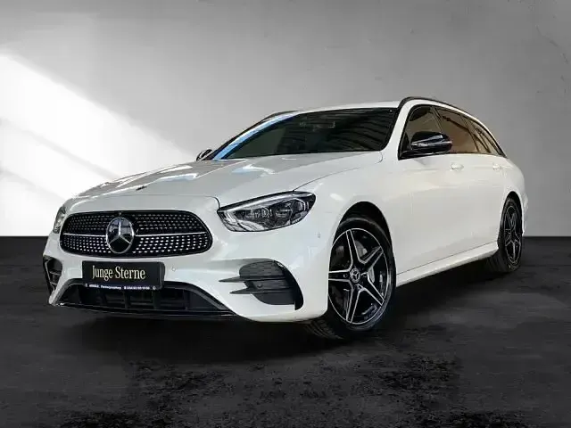 Gebraucht Mercedes E450 AMG line 367 PS (269 kW) 2021 Weiss Kombi