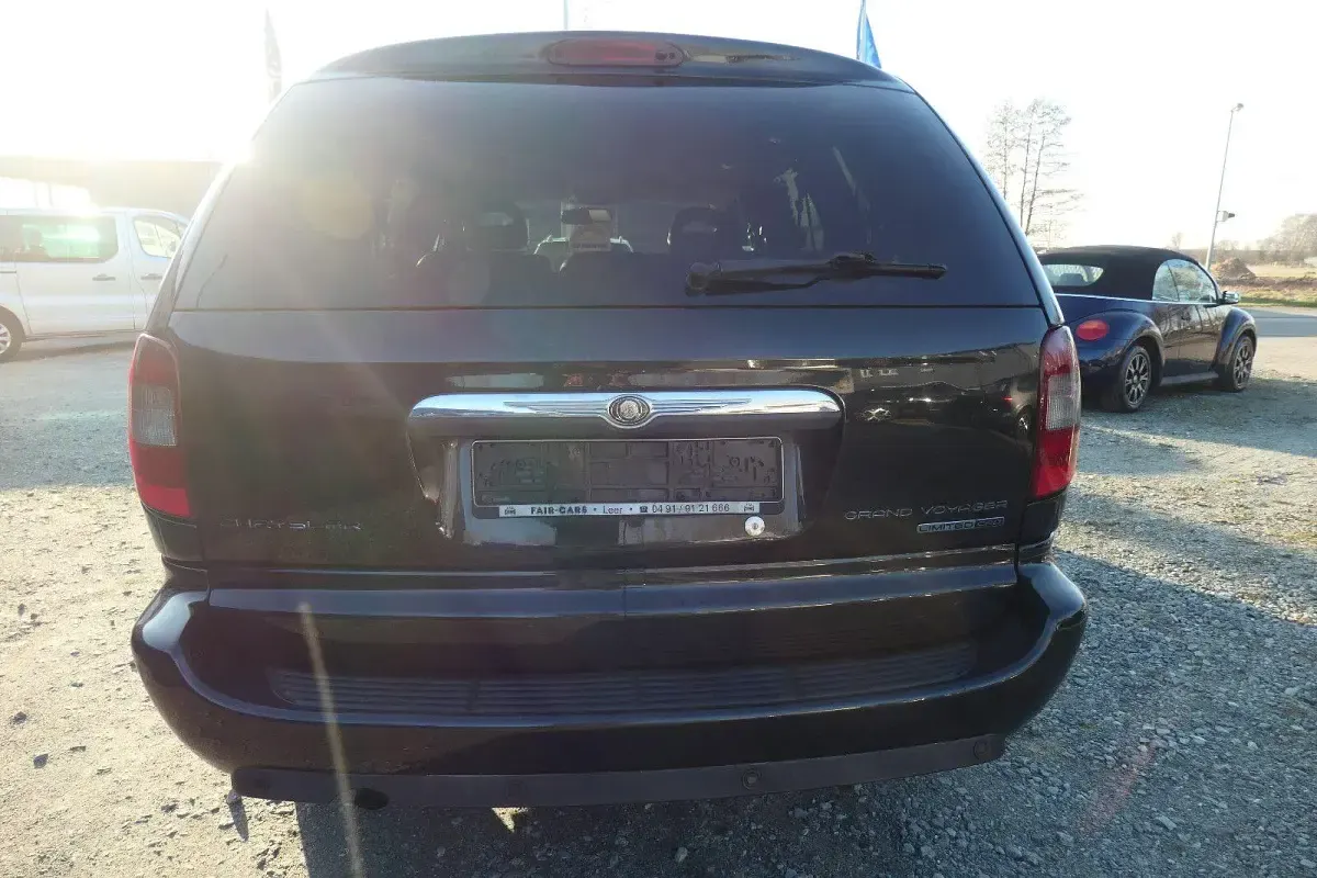 Gebraucht Chrysler Grand Voyager Limited 150 PS (110 kW) 2007 Schwarz Van / Kleinbus