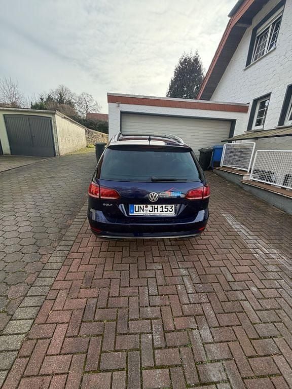 Gebraucht VW Golf VII Join 116 PS (85 kW) 2018 Blau Kombi