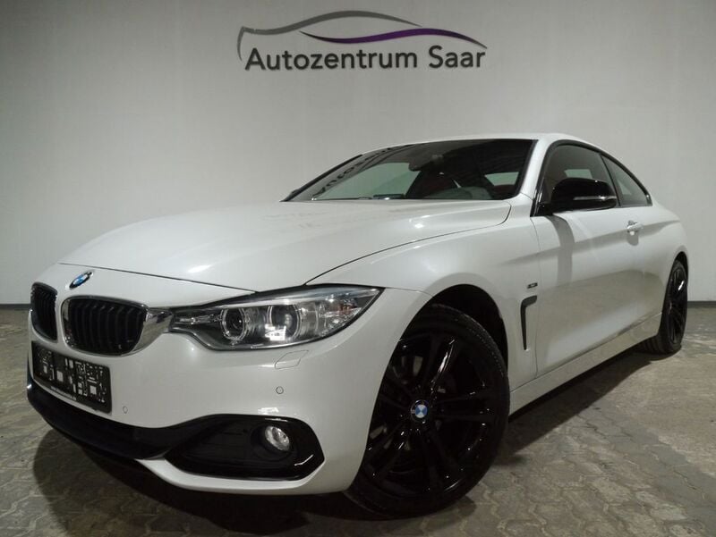 Weiß Gebraucht 2014 BMW 420 Sport Line Coupé | 13.680 € (Fairer Preis) - Bild 1/4