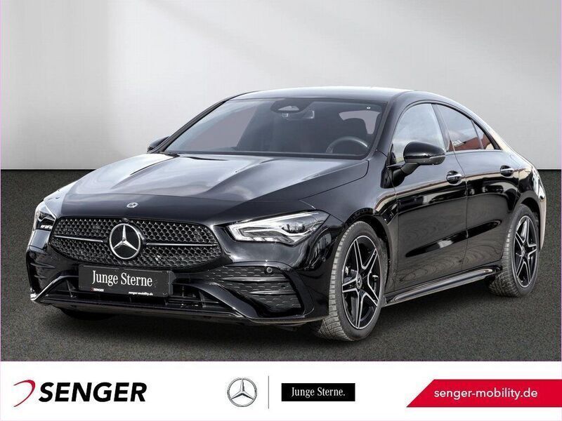 Schwarz Gebraucht 2023 Mercedes CLA180 AMG Limousine | 33.880 € (Teuer) - Bild 1/4