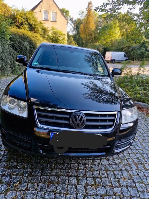 Schwarz Gebraucht 2006 VW Touareg SUV | 4.499 € (Guter Preis) - Bild 1/4