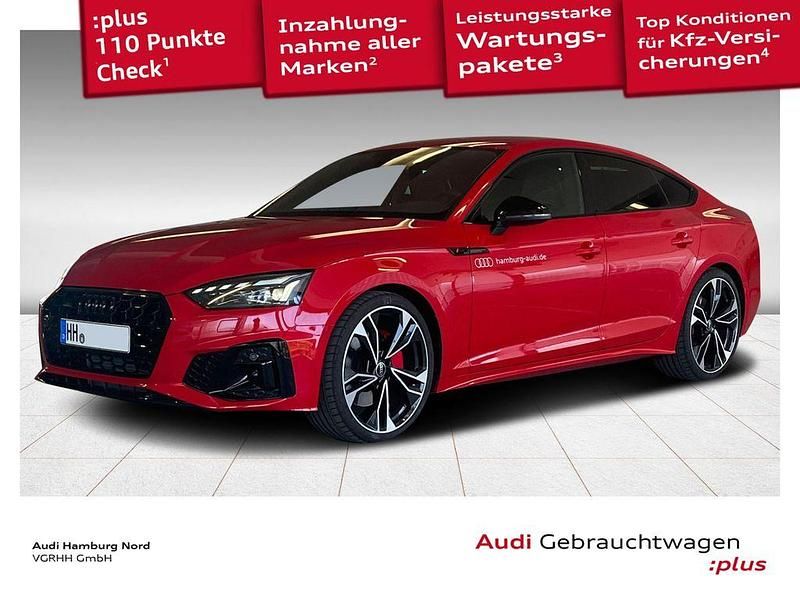 Progressivrot metallic Gebraucht 2024 Audi A5 Sportback Business Limousine | 57.950 € - Bild 1/3