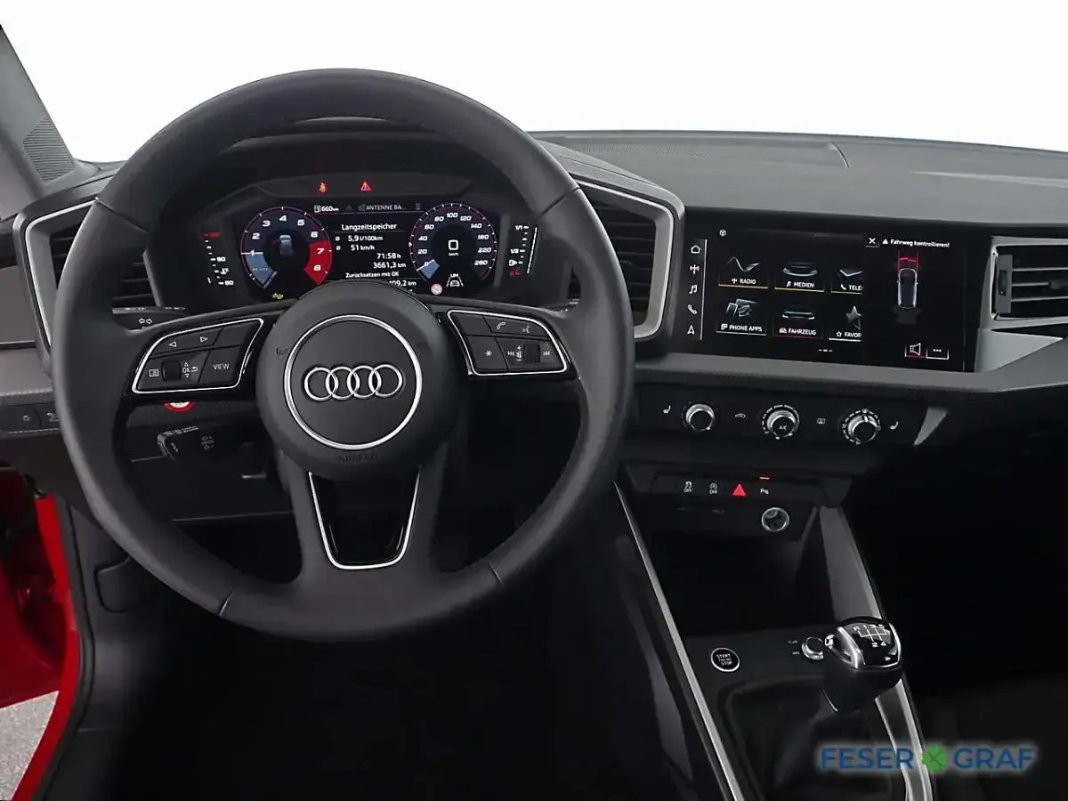 Gebraucht Audi A1 Sportback Basis 95 PS (69 kW) 2025 Progressivrot metallic mythosschwarz met allic Kleinwagen