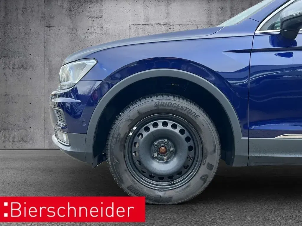 Gebraucht VW Tiguan Allspace United 150 PS (110 kW) 2021 Blau SUV
