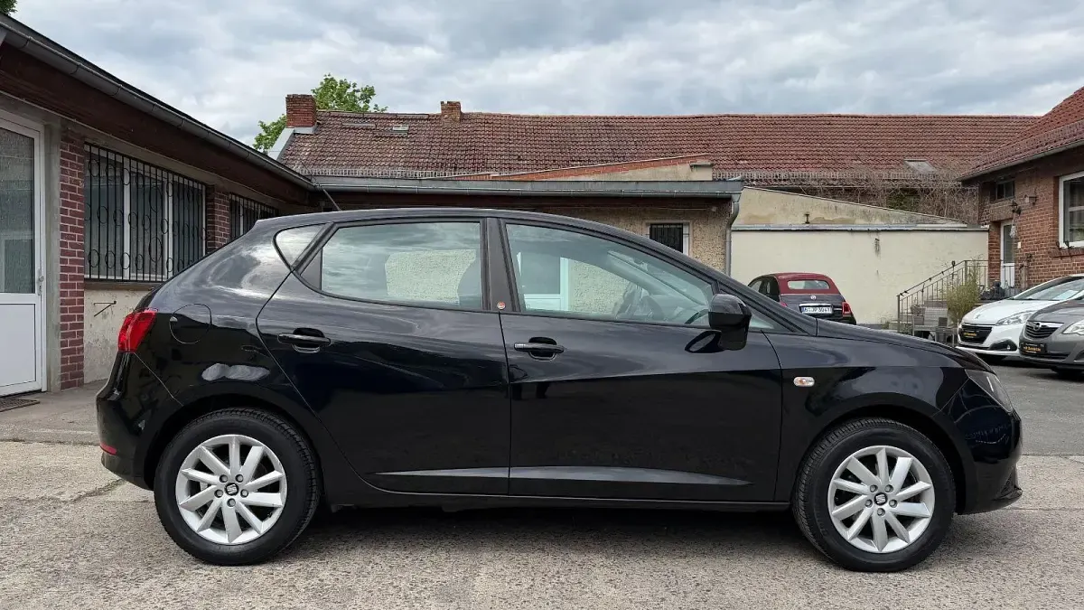 Gebraucht Seat Ibiza Reference 75 PS (55 kW) 2017 Schwarz Kleinwagen